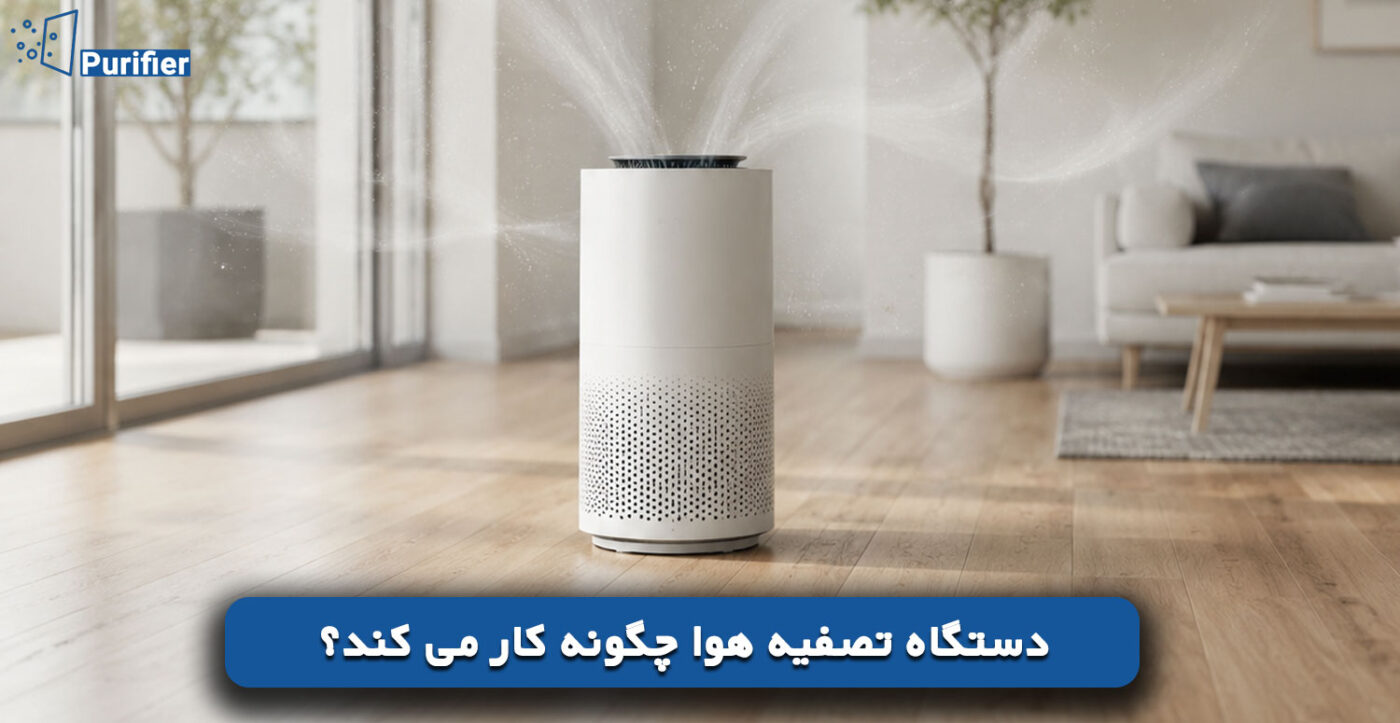 دستگاه تصفیه هوا چگونه کار می کند؟
