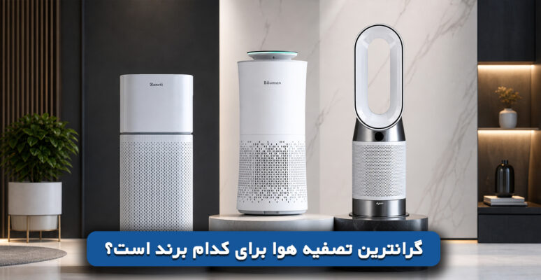 گرانترین تصفیه هوا برای کدام برند است؟