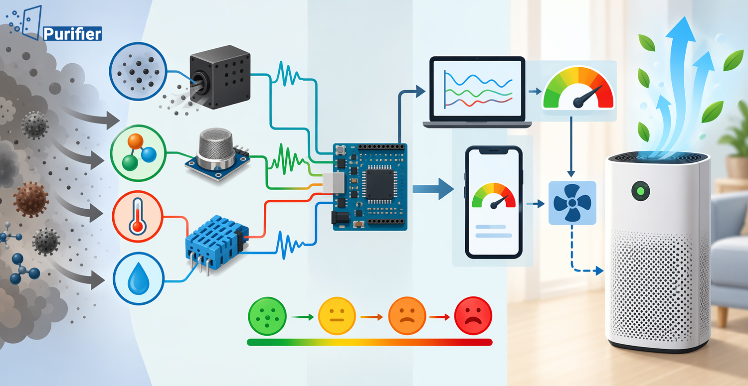 سنسور AQI چگونه کیفیت هوا را تشخیص می دهد؟